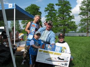 Jason and his family won a 30" MasterCaster Rc Fishing Boat from Fish Fun Co.