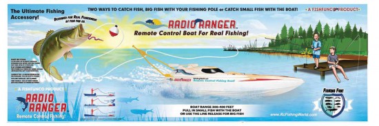 Radio Ranger Maintenance Tip #1 Oil Propeller Shafts and Replace Propellers, Rc Fishing